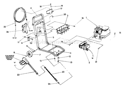 Part Location Diagram of 87816GS Generac SPPRT, WIRE, HOOK HOSE